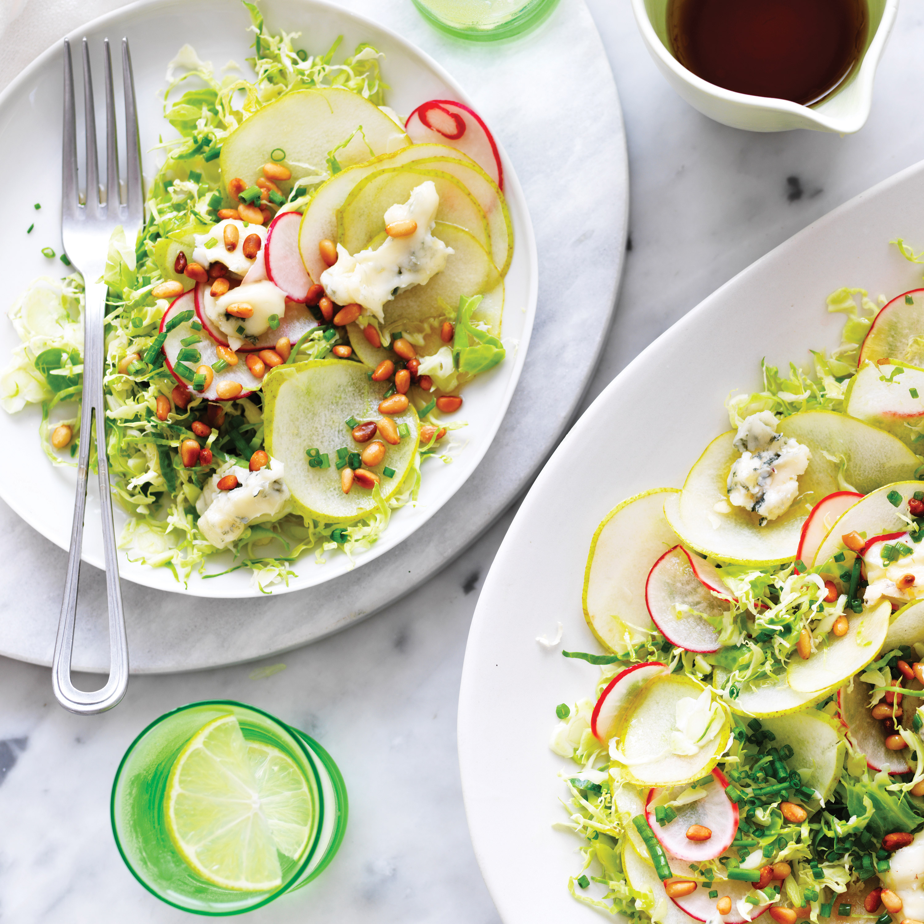 Pear and brussel sprout slaw | Australian Pears