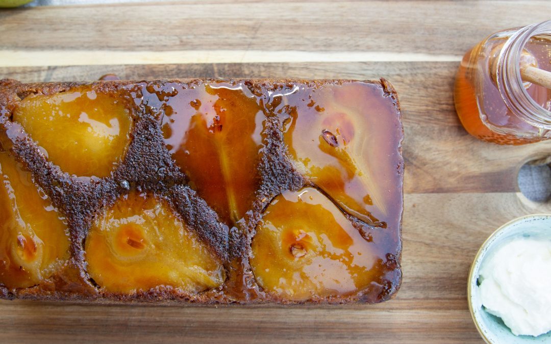 Caramelised Pear Bread