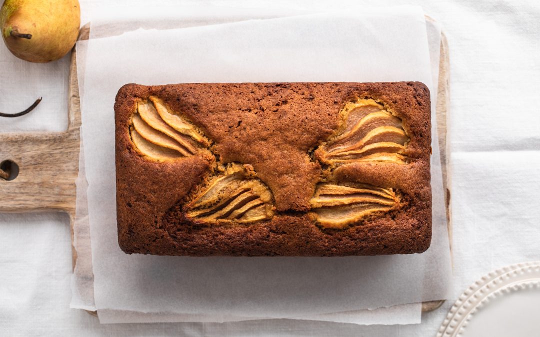 Gluten Free Pear Loaf with Beurre Bosc Pears
